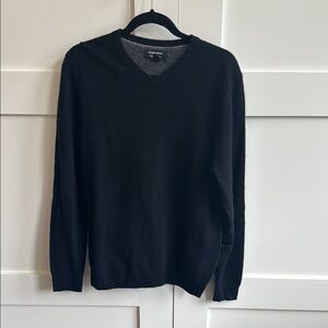 Nordstrom Men’s Black V-Neck Sweater